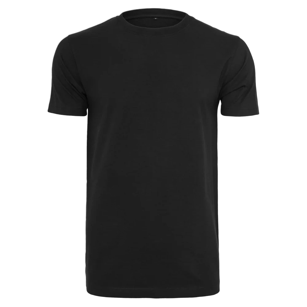 Build Your Brand Round Neck T-Shirt – Beispielfoto (in 38 Farben erhältlich)